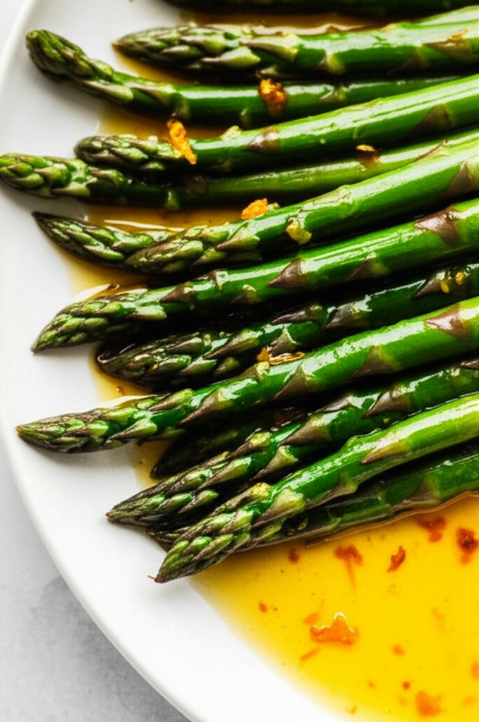 Asparagus With Orange Vinaigrette image
