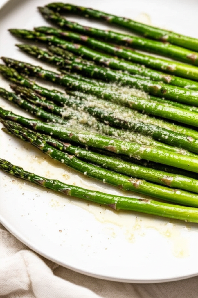 Asparagus With Parmesan Lemon Sauce image
