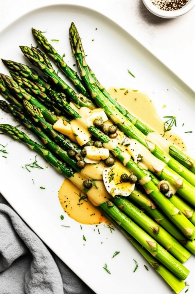 Asparagus With Sauce Gribiche image