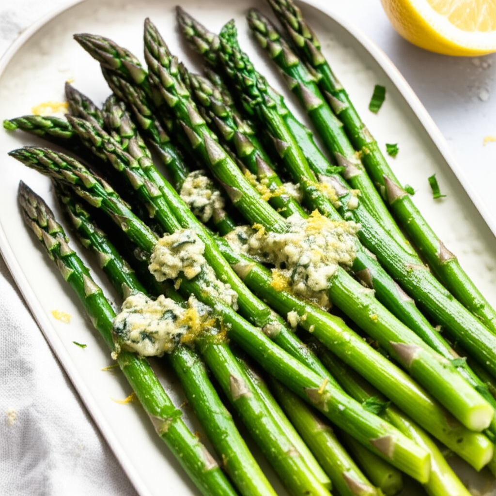 Asparagus With Tarragon Butter image
