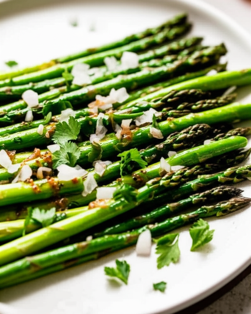 Asparagus With Vinaigrette image