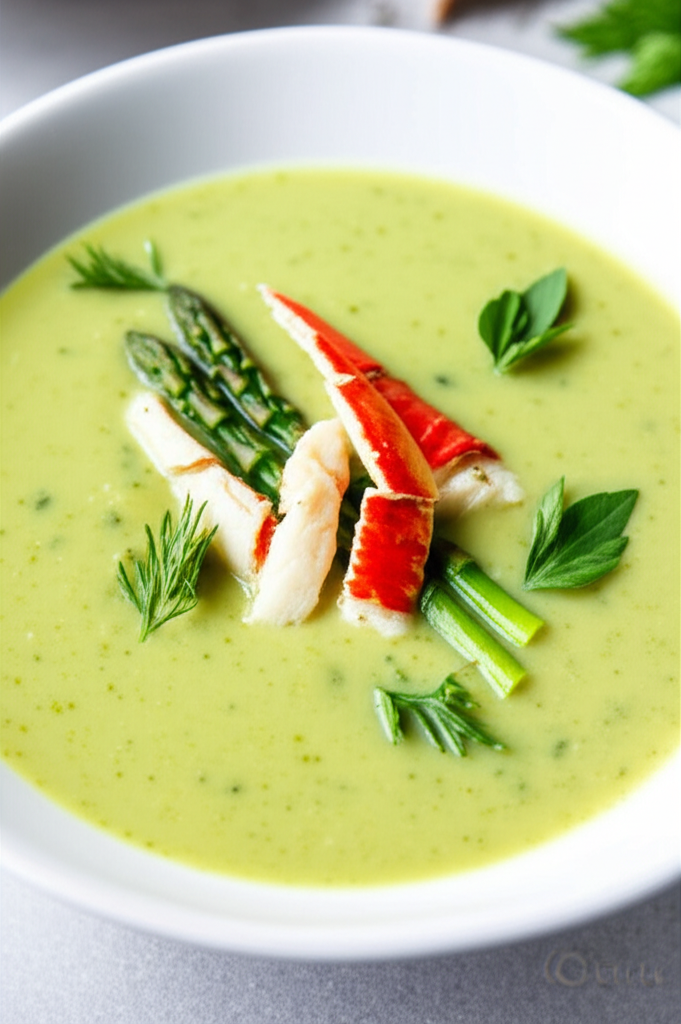 Asparagus Crab Tarragon Bisque Shanachie image