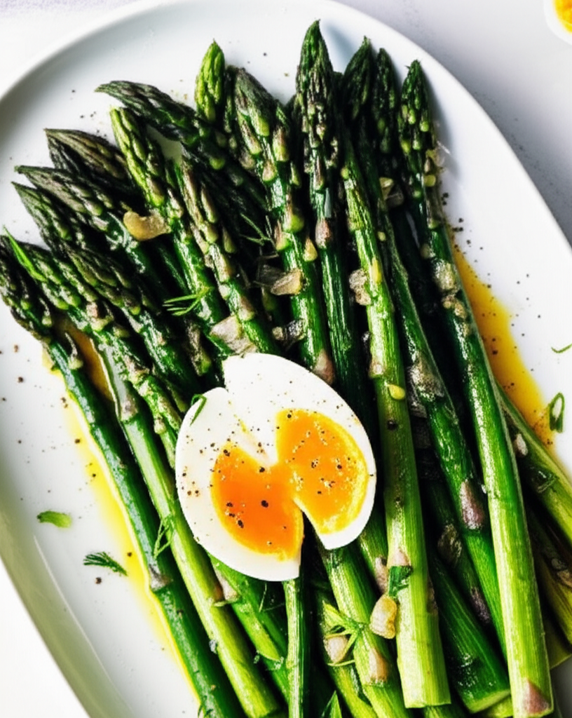 Aspargus With Tarragon Sherry Vinagarette image