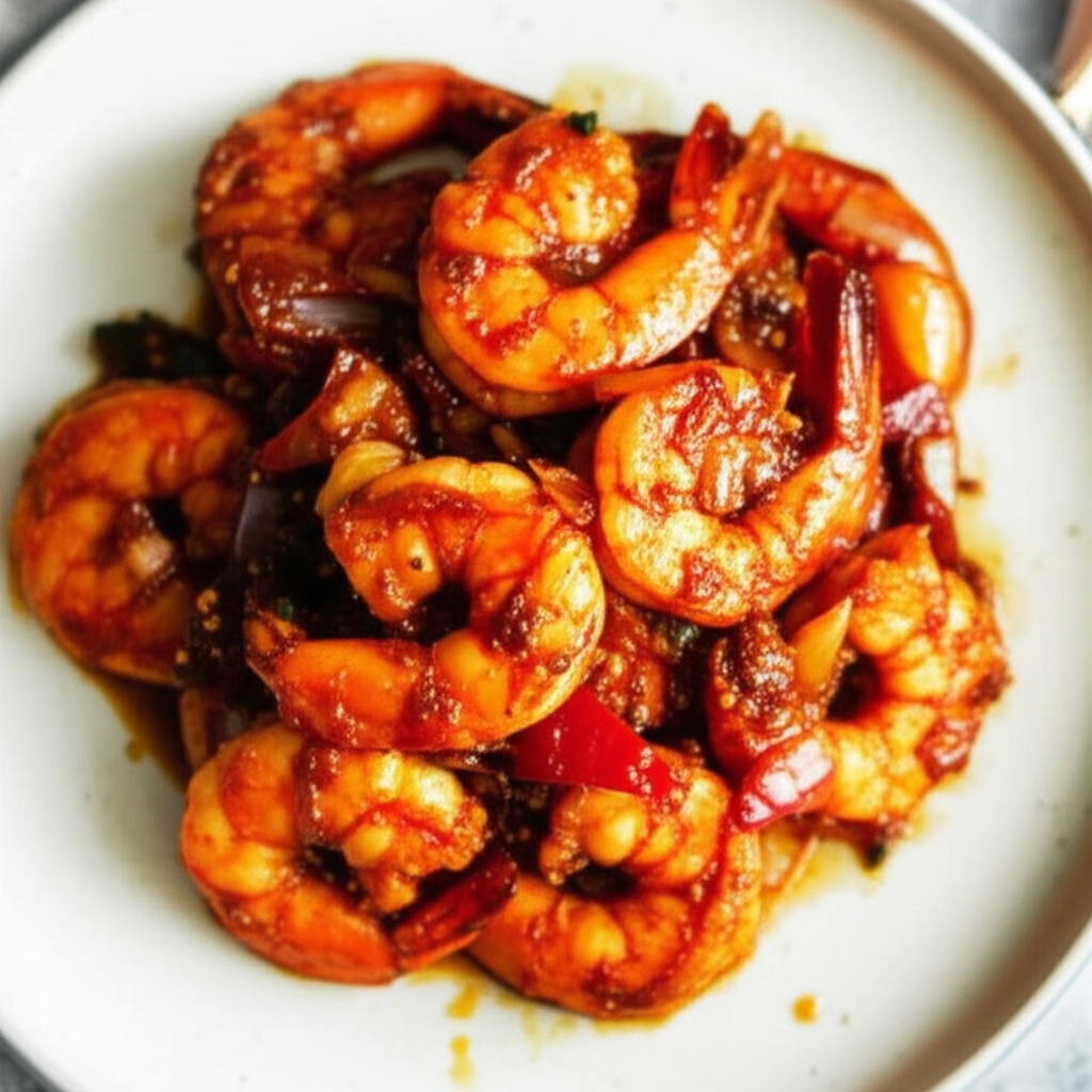 Assam Spicy Shrimp image