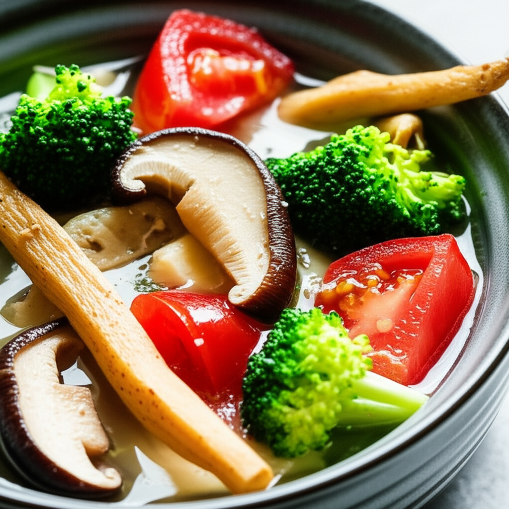 Astragalus Vegetable Soup Detox Soup image