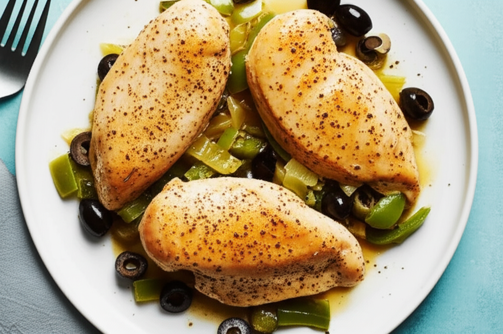 Athenian Chicken And Sauce image