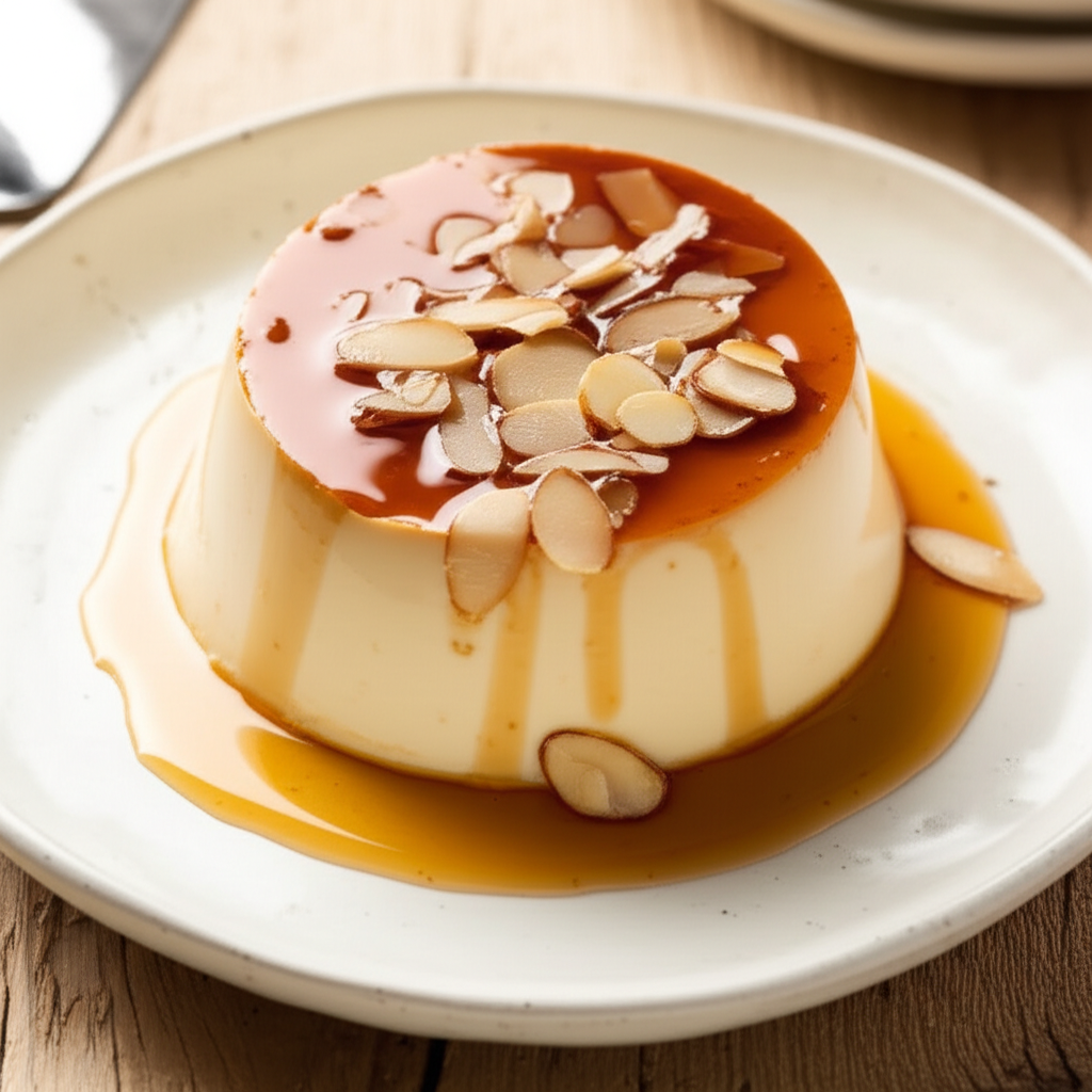 Atkin S Almond Flan Low Carb image