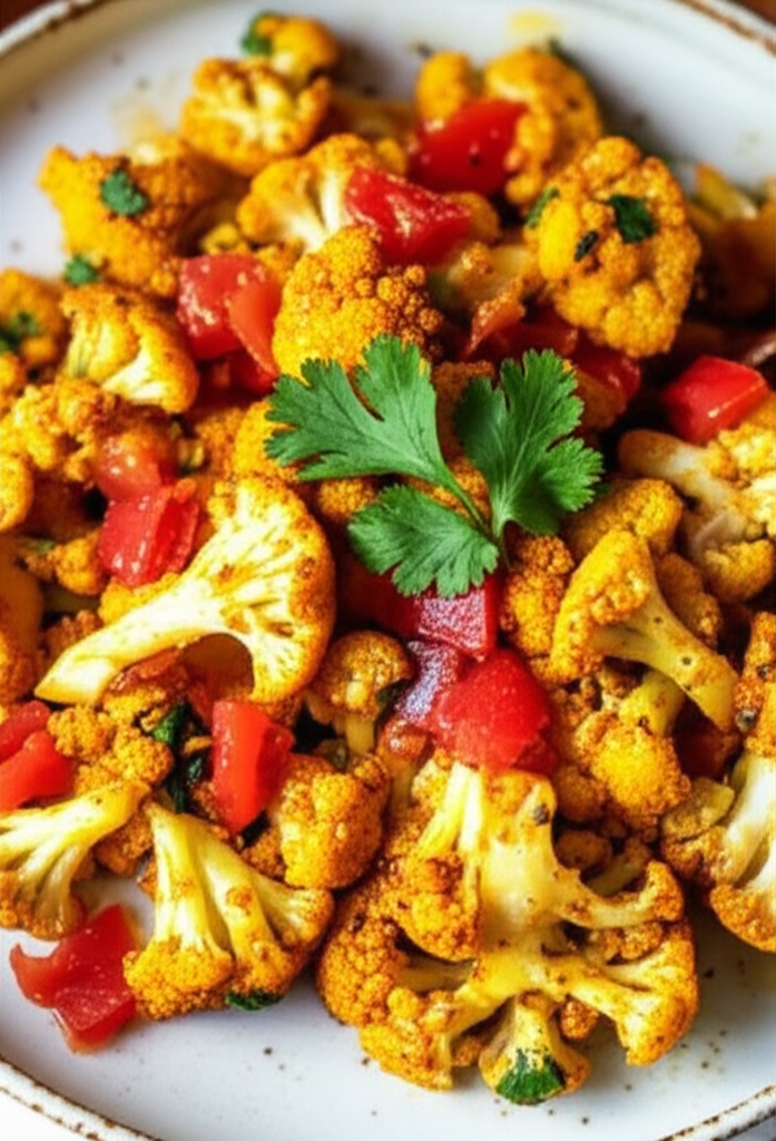Atkins Cauliflower With Indian Spices image