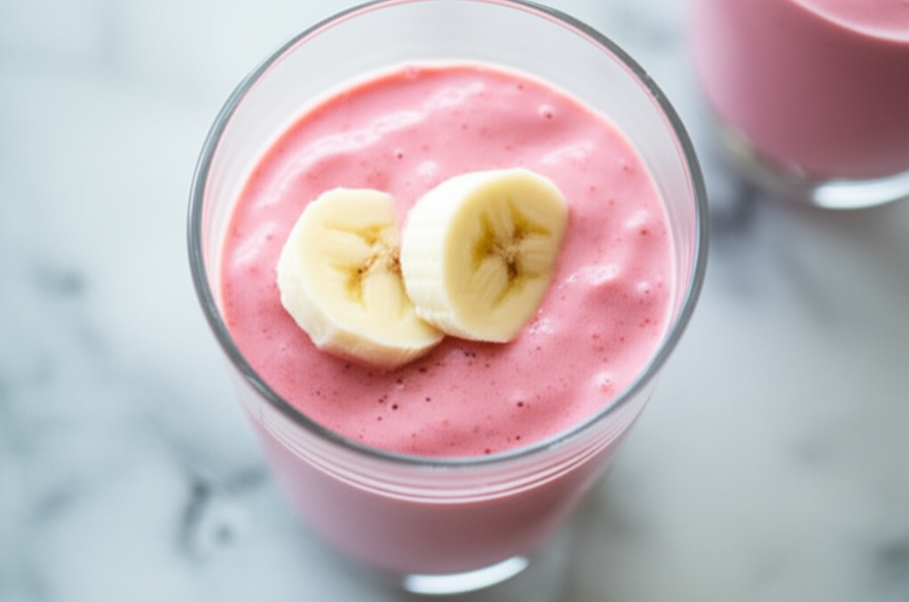 Atkins Yogurt Strawberry Banana Smoothie image