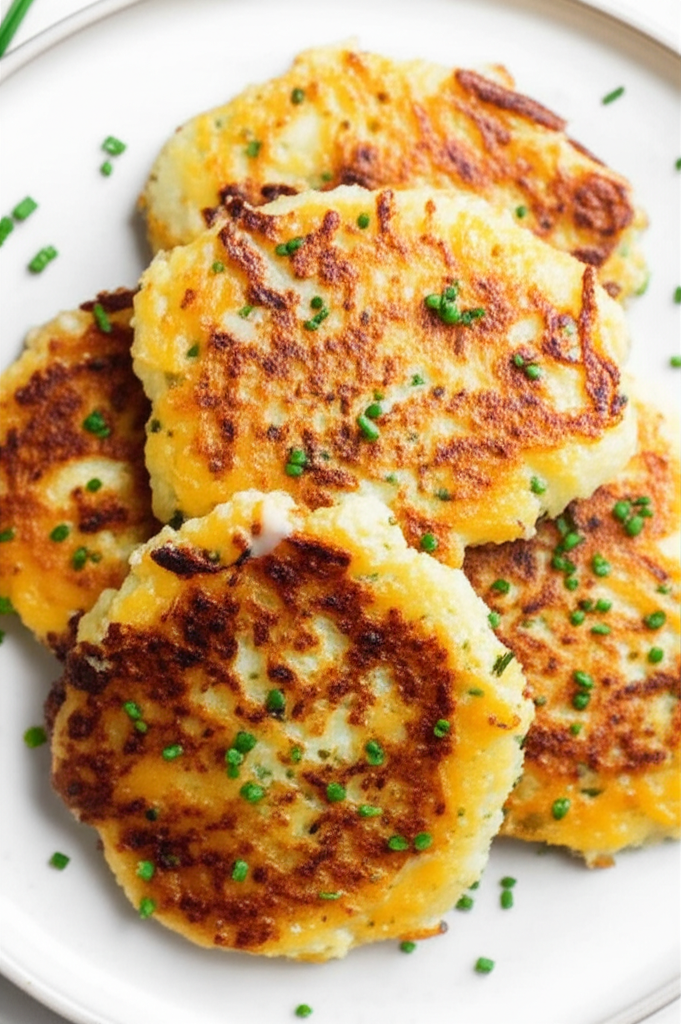 Au Gratin Potato Pancakes image