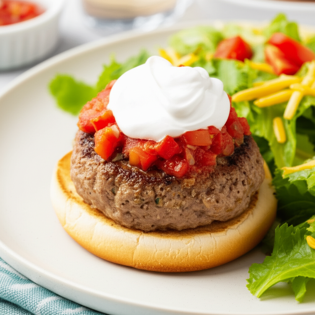 Audrey S Salsa Burgers image