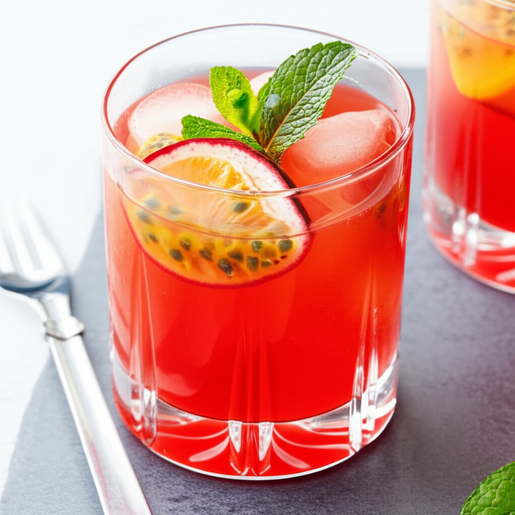 August Sunset Mocktail image