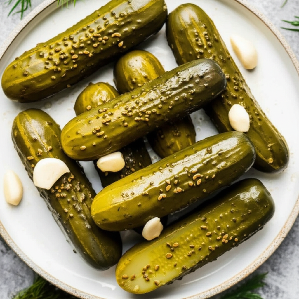 Aunt Agnes Garlic Dill Pickles image