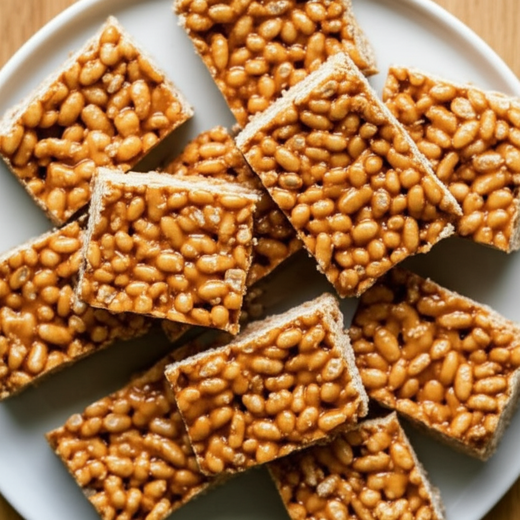 Aunt Anita's No Bake Peanut Butter Krispies image