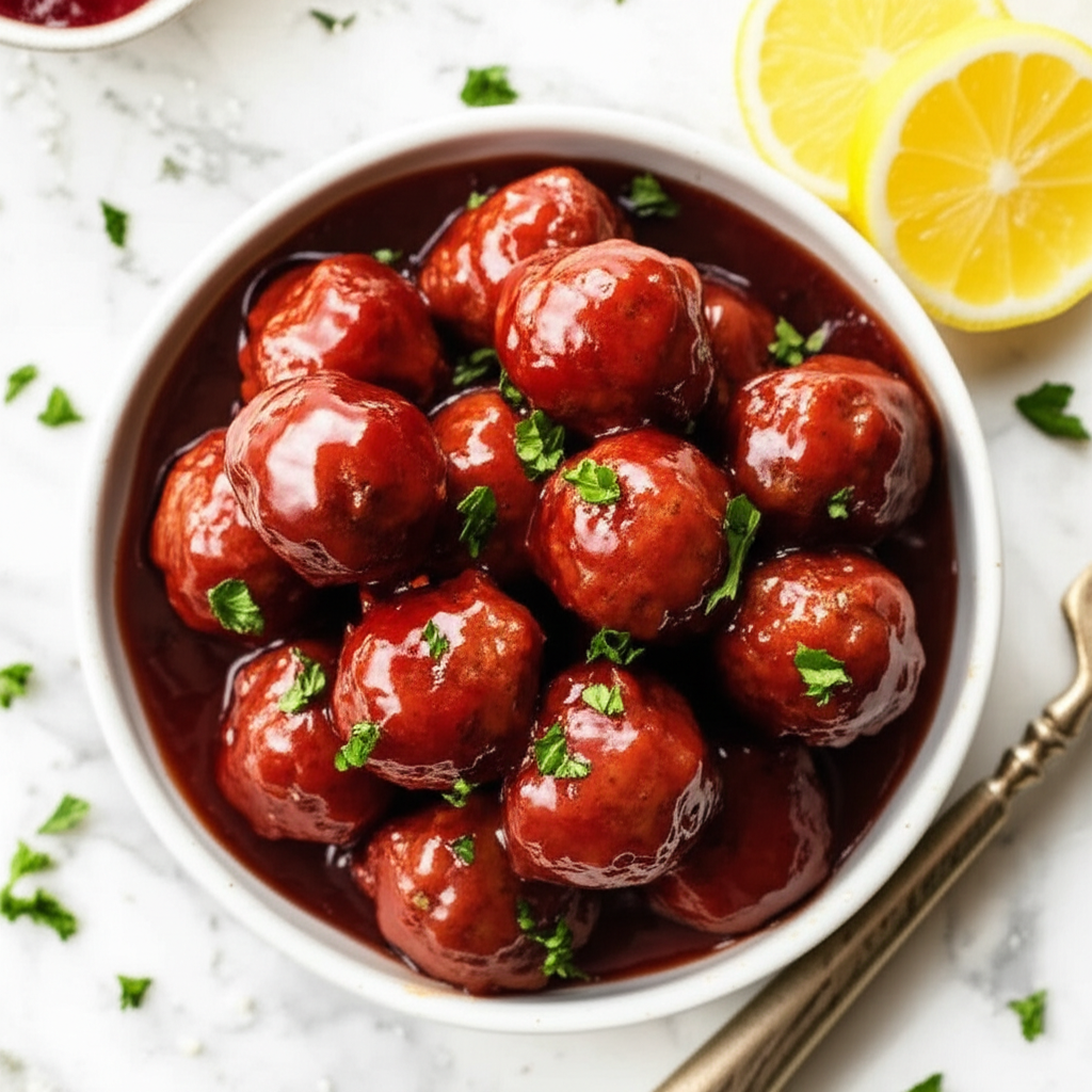 Aunt Bea's Famous Swedish Meatballs image