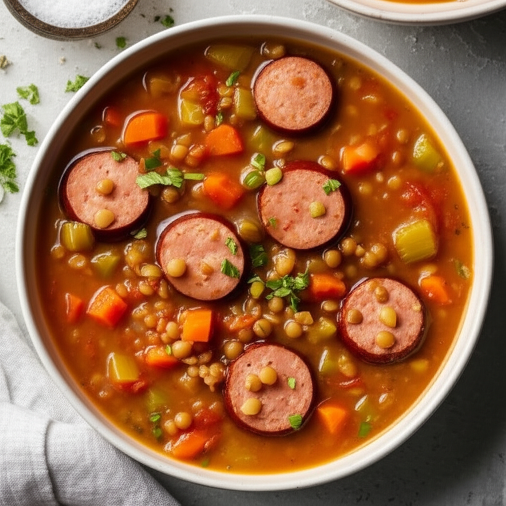 Aunt Bee S Lentil Soup image