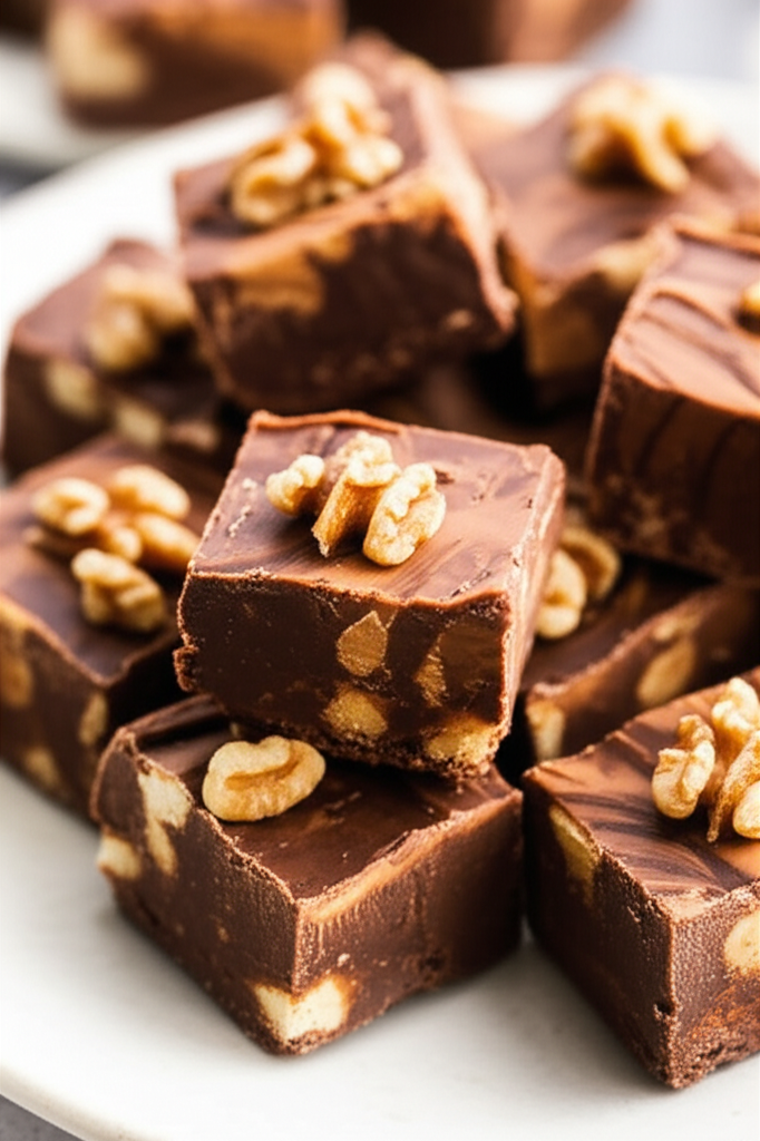 Aunt Betty S Chocolate Peanut Butter Fudge image