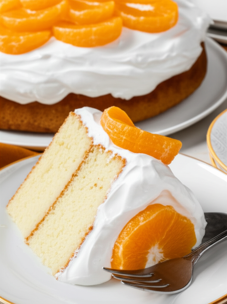 Aunt Betty S Mandarin Orange Cake image