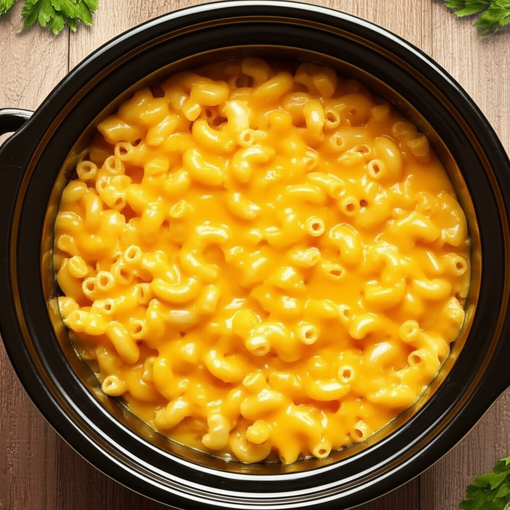 Aunt Bettye S Famous Crock Pot Macaroni And Cheese image