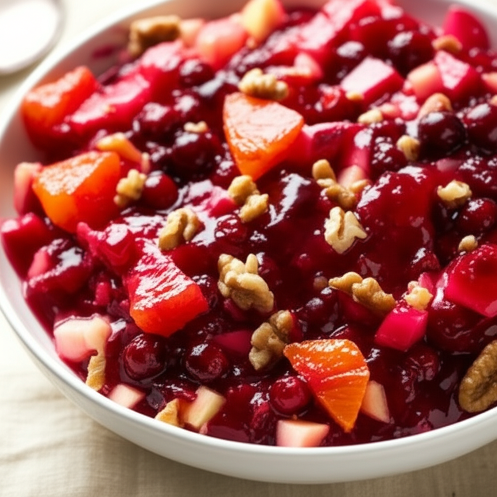 Aunt Brennie's Holiday Cranberry Salad image