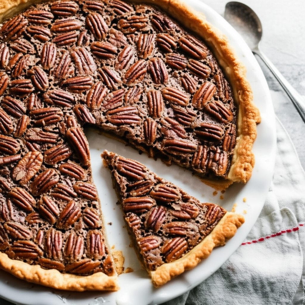 Aunt Helens Pecan Pie image