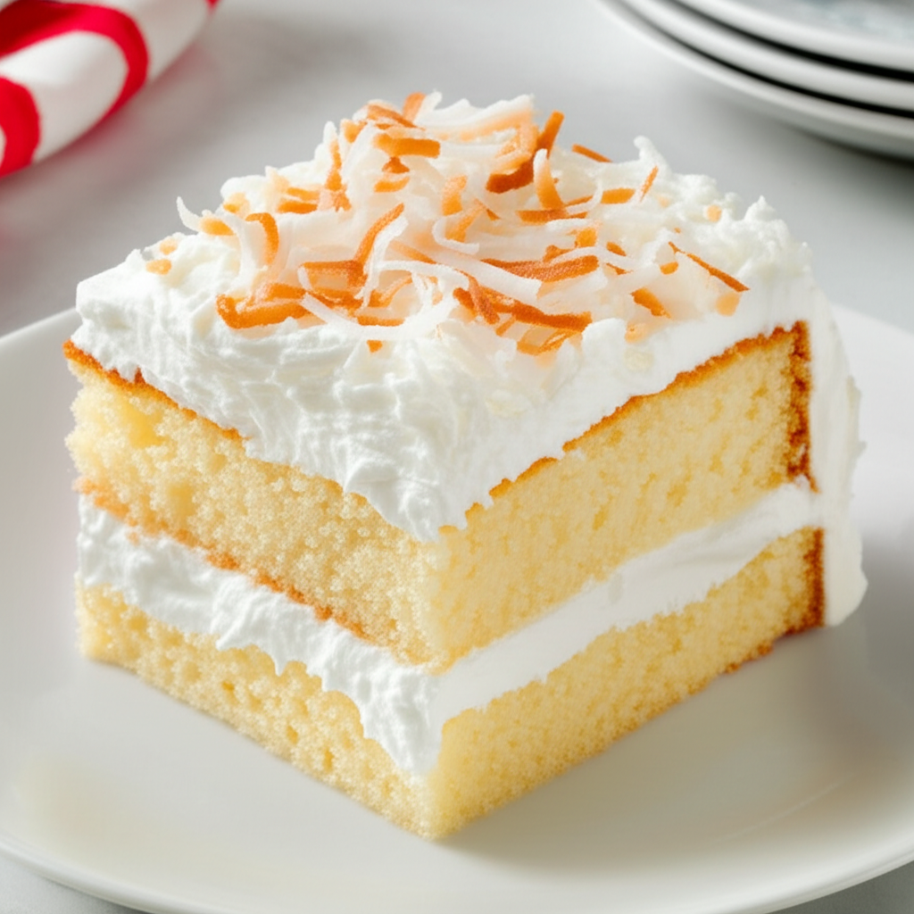 Aunt Irene's Top Secret Coconut Cake image