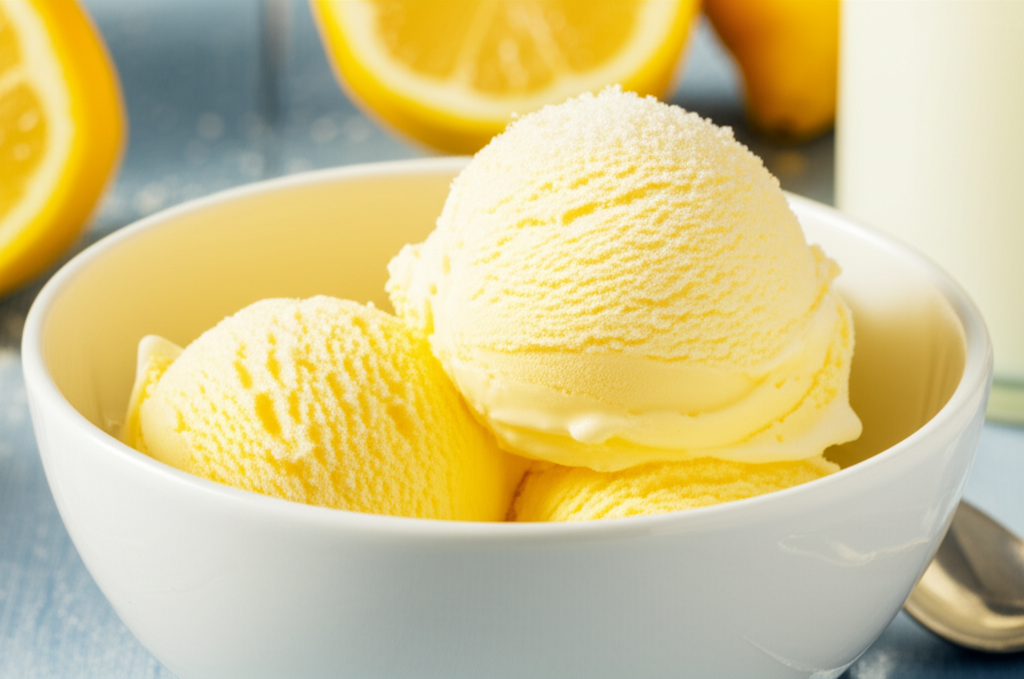 1St Place Lemon Ice Cream For Ice Cream Maker image
