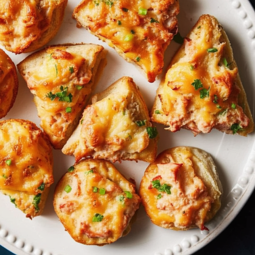 Aunt Juniors Crabmeat And Cheese Triangles image