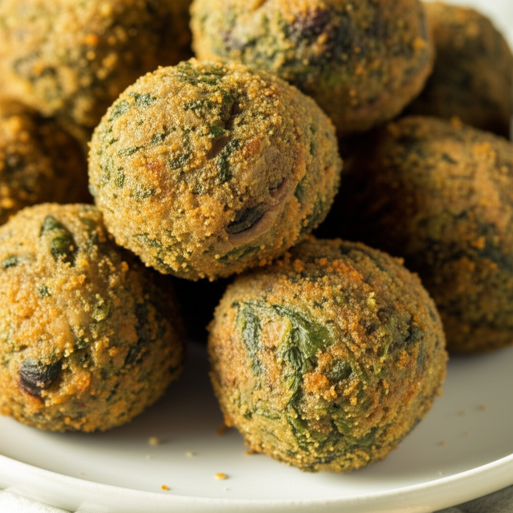 Aunt Lil S Spinach Balls image