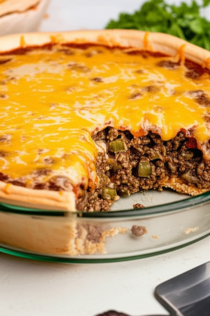 Aunt Mary S Impossible Mexican Pie image