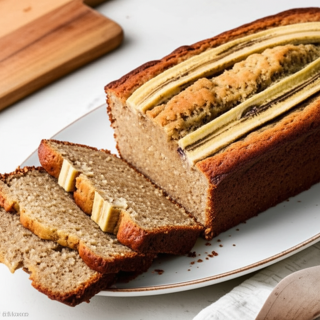 Aunt Muriel's Banana Bread image