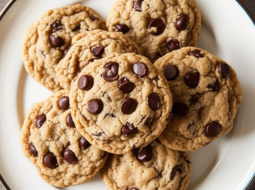 Aunt Myrna's Oatmeal Chocolate Chip Cookies image