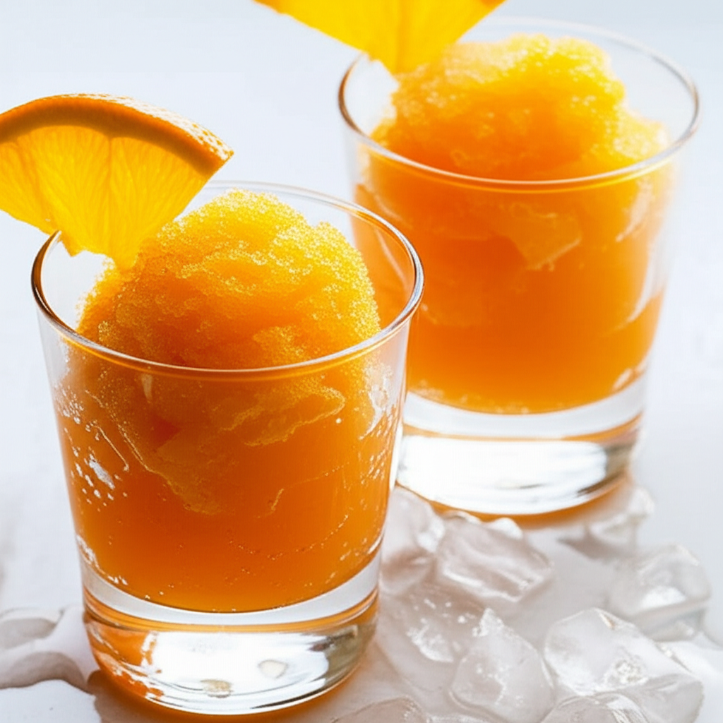2 Ingerdient Orange Slushies image