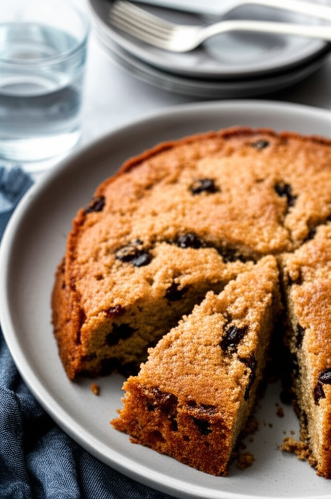 Aunt Rosie S Eggless Raisin Cake image
