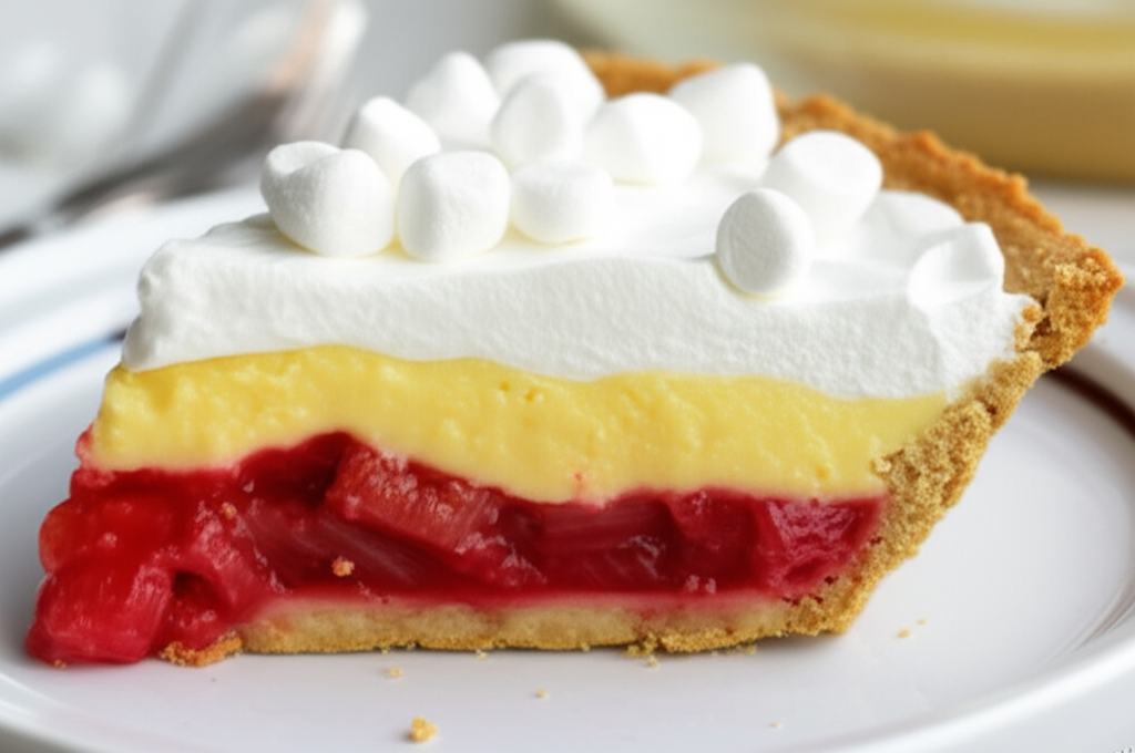 Aunt Ruth's Rhubarb Torte image