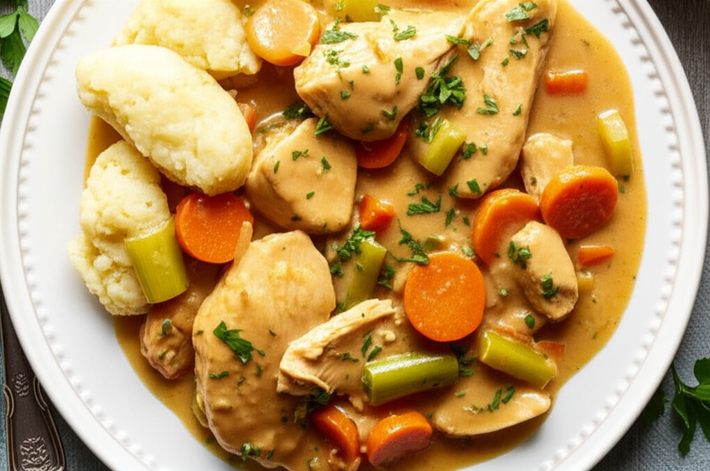 Aunt Sara S Chicken Paprikash image