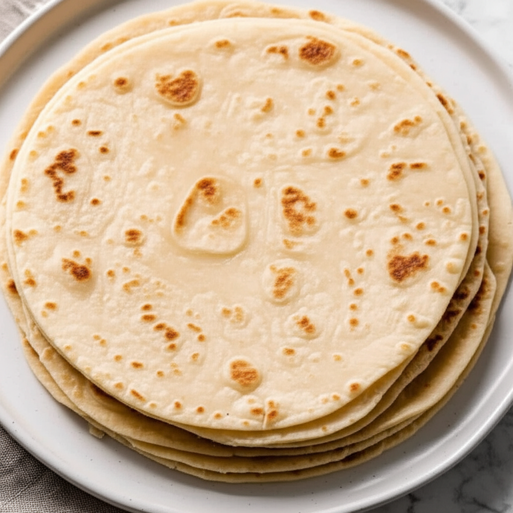 Aunt Sharleen S Flour Tortilla Receipe 1 image