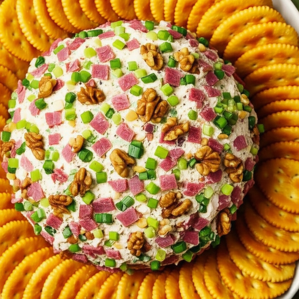 Aunt Sue S Smoky Cream Cheese Cheese Ball image