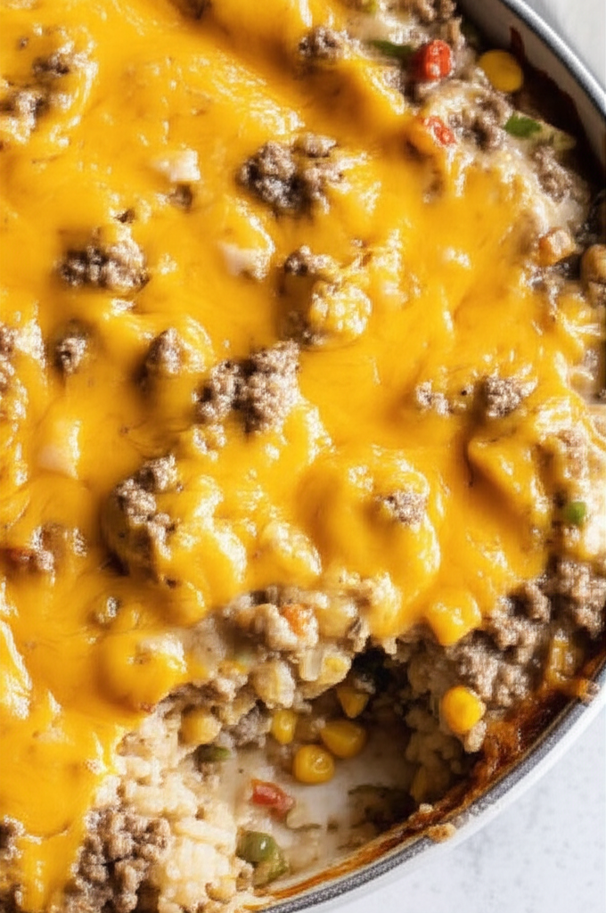 Aunt Woofie S Meat N Rice Casserole image