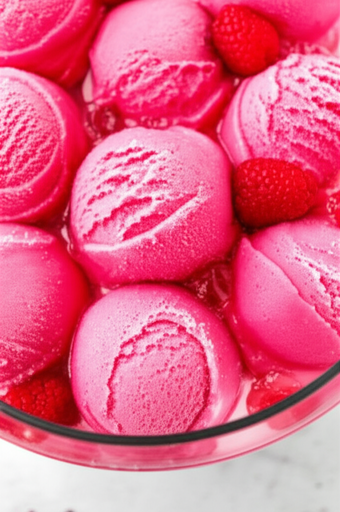2 Ingredient Easy Pink Raspberry Punch image