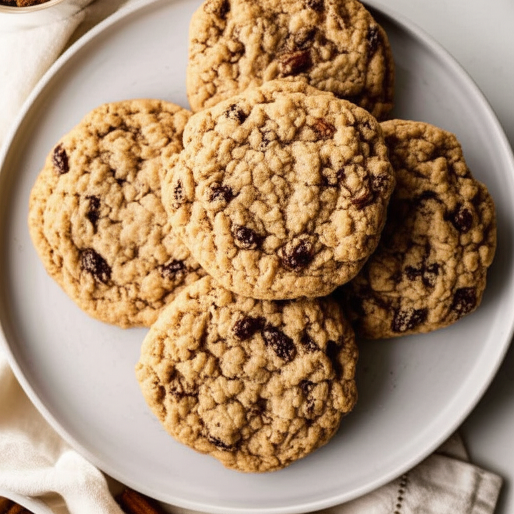 Auntie Em S Kitchen Oatmeal Raisin Cookies image