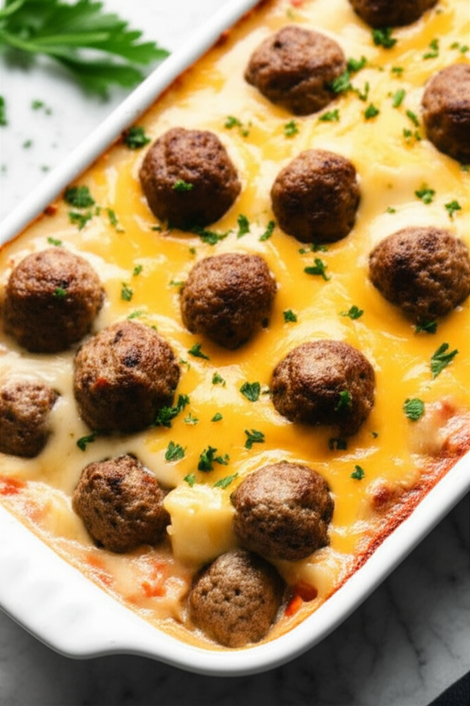 Auntie Lori S Swedish Meatballs Casserole image