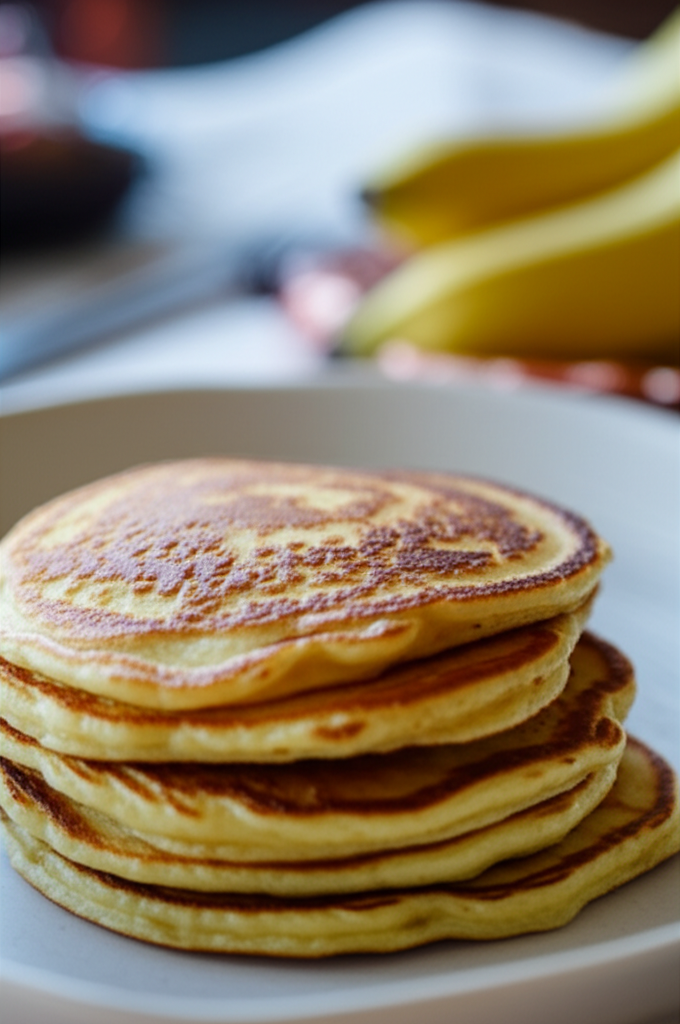 2 Ingredients Eggs Banana Pancakes image