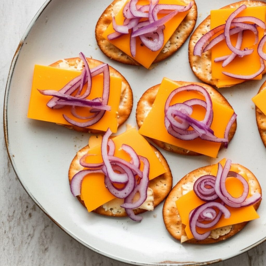 Aussie Bikkies Crackers With Cheese And Onion image