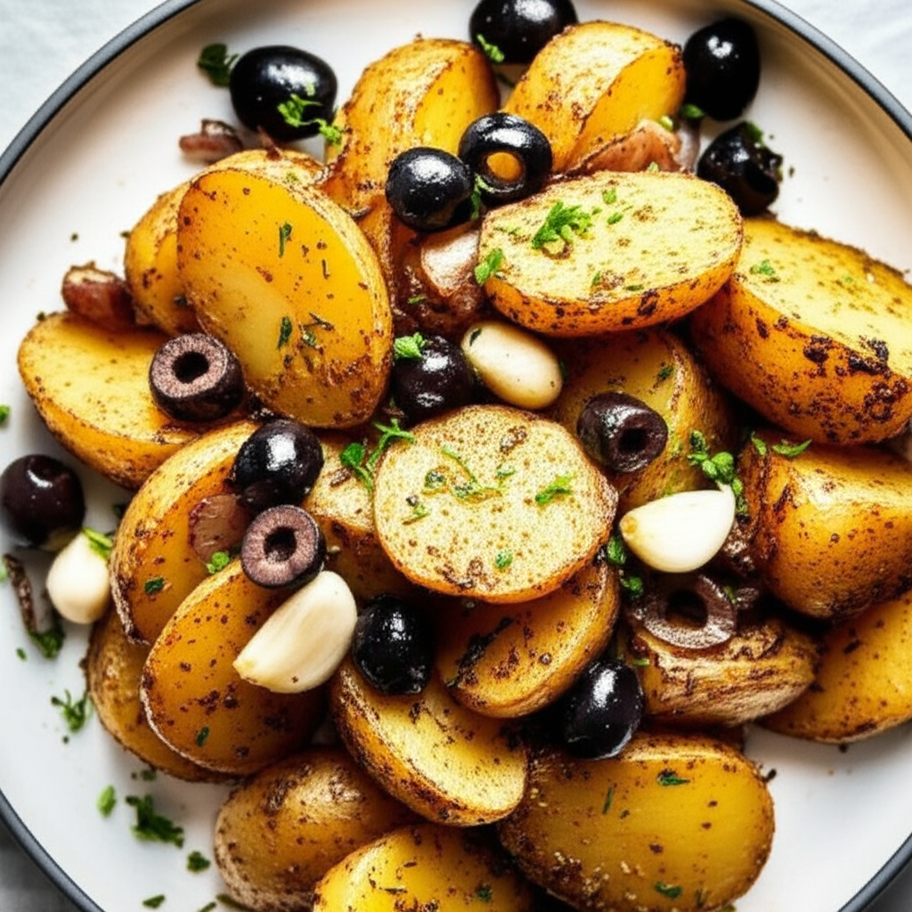 Aussie Eastern Styled Potatoes image