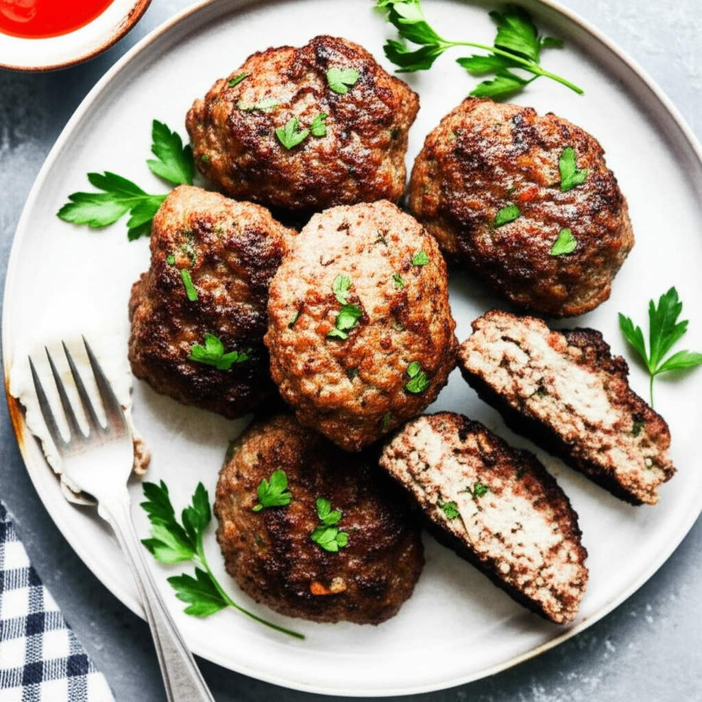 Aussie Rissoles Cross Between A Patty And A Meatball image