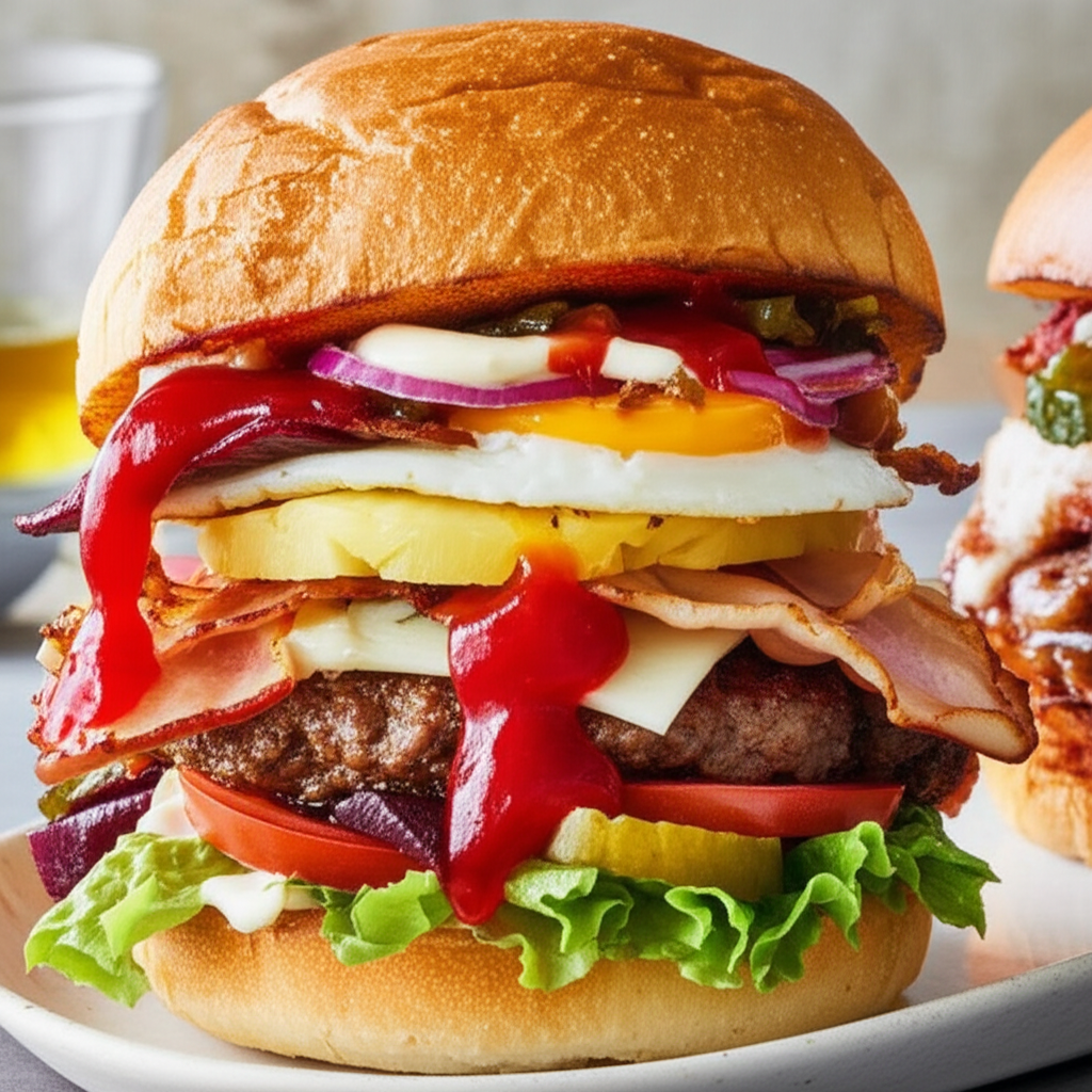 Aussie Works Burger image