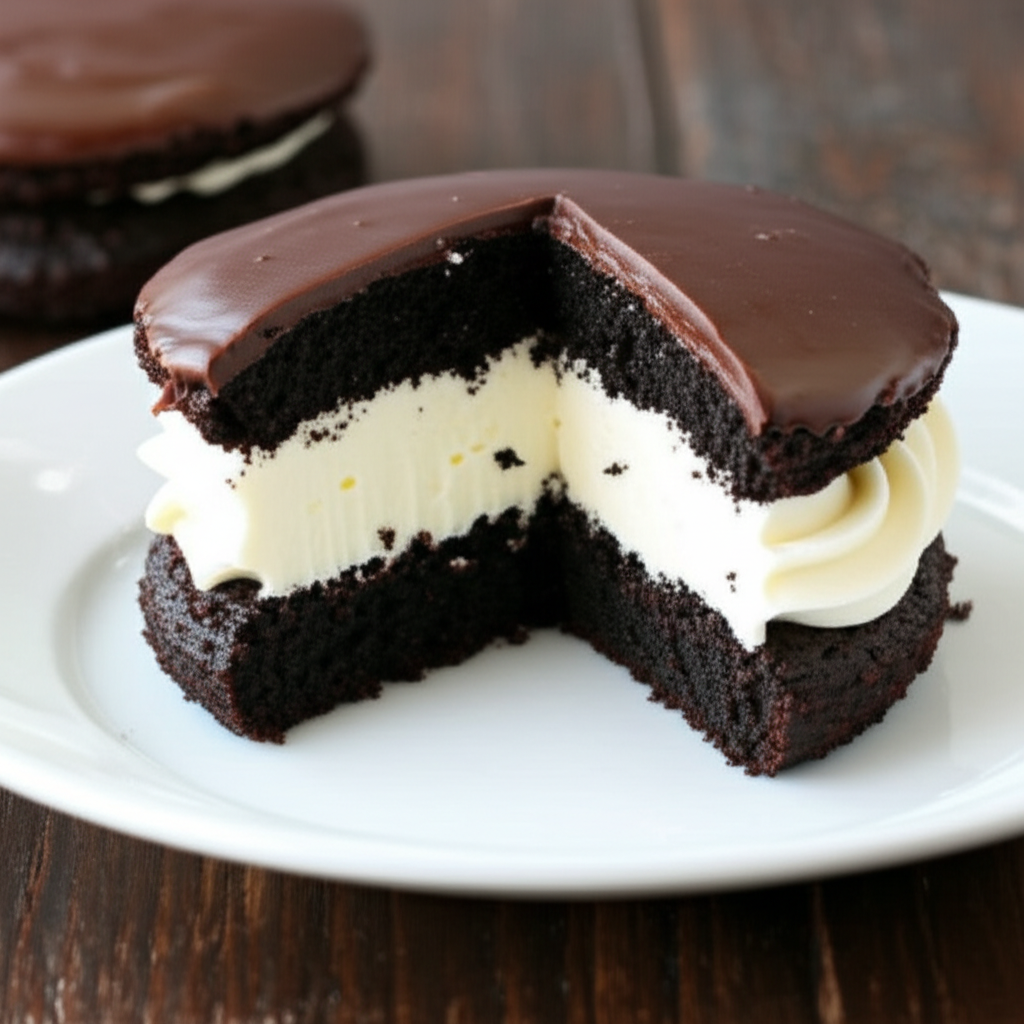 Austin S Favorite Devil Dog Cake image