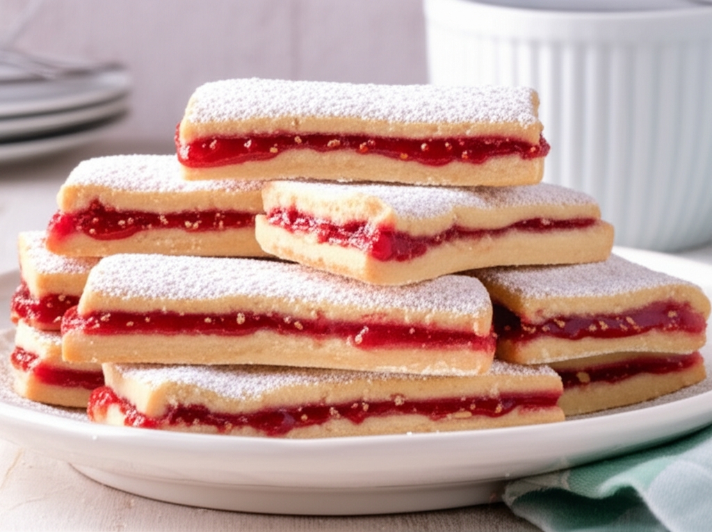 Austrian Raspberry Shortbread image
