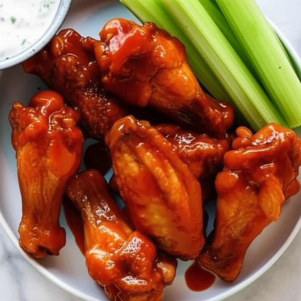 Authentic Anchor Bar Buffalo Chicken Wings image